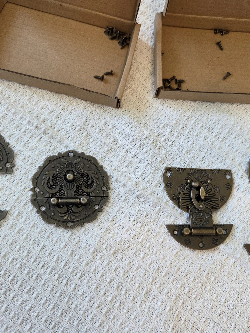 2 Sets Of Decorative Latches